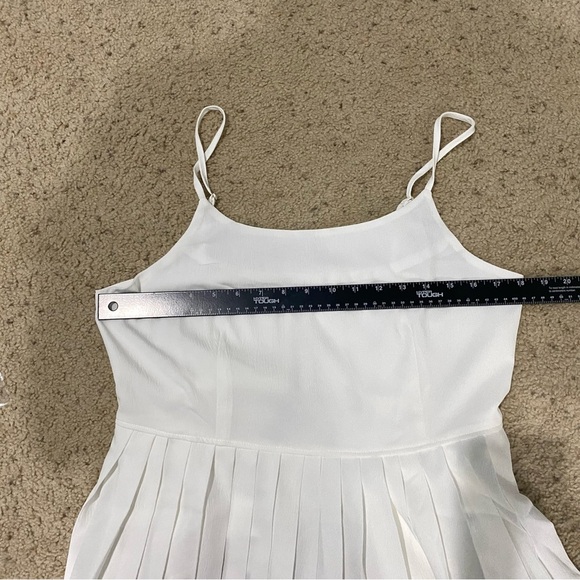Glam White Cami Tank Chic Size Large NWT - Picture 7 of 10